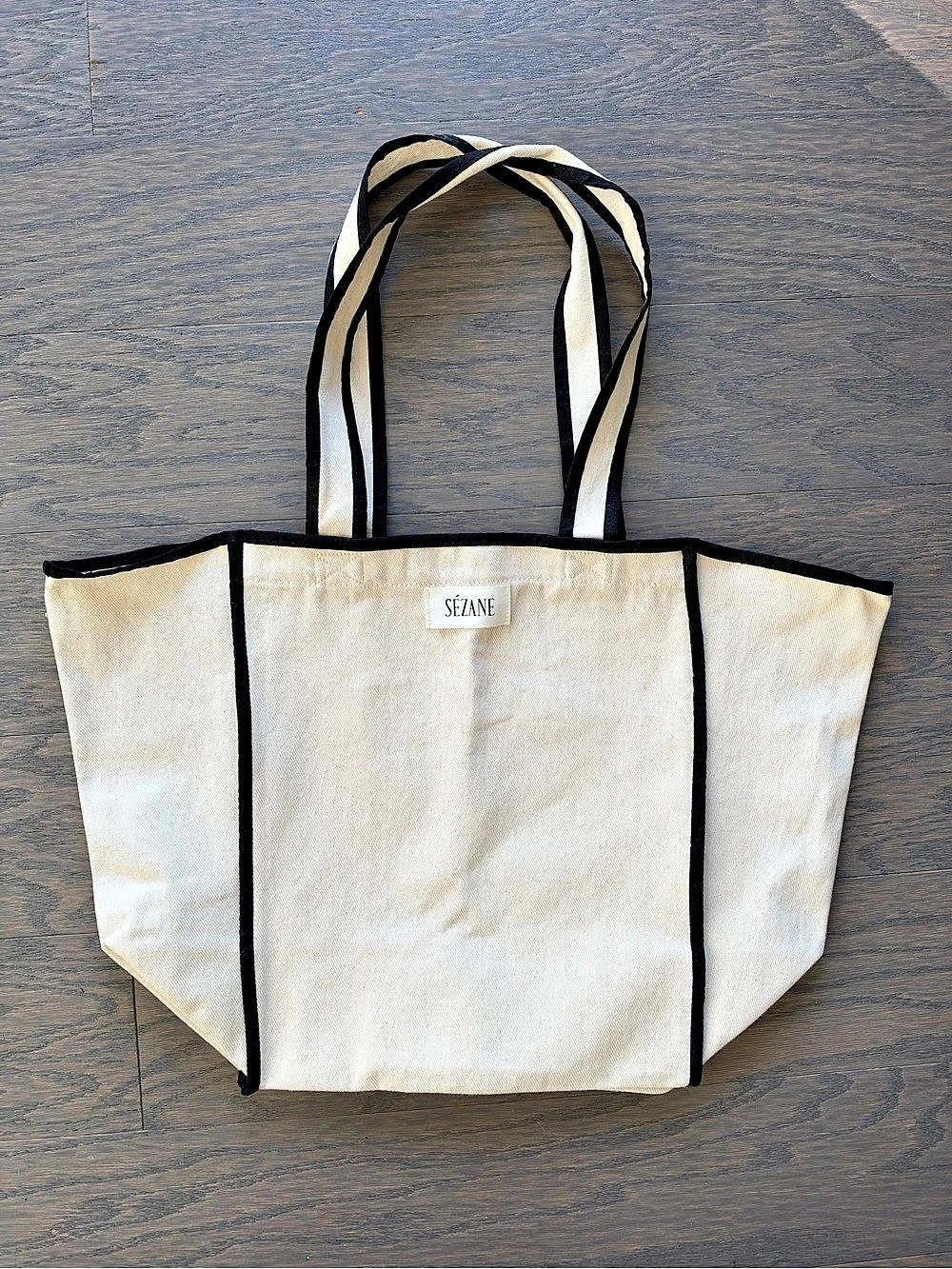 NWOT - Sézane Canvas Tote Bag